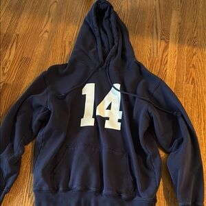 Navy Number Brandy Hoodie